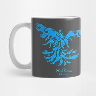 The Phoenix - blue Mug